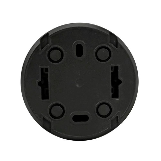 Розетка Ovivo Xone 406-250000-217 с заземлением черная