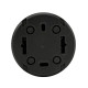 Розетка Ovivo Xone 406-250000-217 с заземлением черная