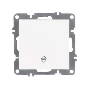 Выключатель проходной Arvia Electric Karen 50 01 1000 209 белый механизм