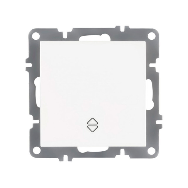 Выключатель проходной Arvia Electric Karen 50 01 1000 209 белый механизм