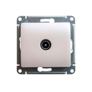 Розетка TV Schneider Electric Glossa GSL000691 1DB перламутр