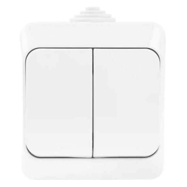 Выключатель Schneider Electric Этюд ВА10-042В 2 клавиши белый