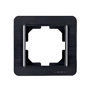 Рамка Arvia Electric Lavin 21 26 4000 021 1 пост антрацит