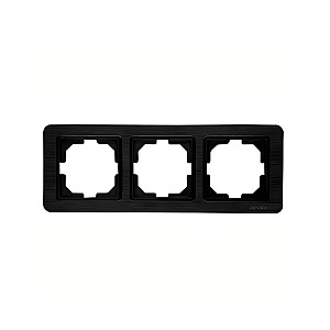 Рамка Arvia Electric Lavin 21 25 4000 023 3 поста черный