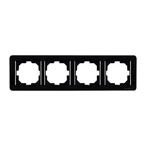 Рамка Arvia Electric Lavin 21 25 4000 024 4 поста черный