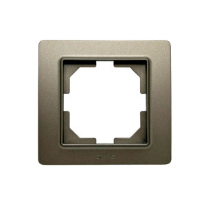 Рамка Arvia Electric Mikra 22 06 2000 021 1 пост антрацит
