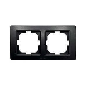 Рамка Arvia Electric Mikra 22 07 2000 022 2 поста черный