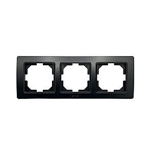 Рамка Arvia Electric Mikra 22 07 2000 023 3 поста черный