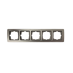 Рамка Arvia Electric Mikra 22 06 2000 025 5 постов антрацит