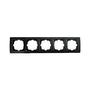 Рамка Arvia Electric Mikra 22 07 2000 025 5 постов черный