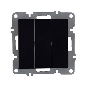 Выключатель Arvia Electric 50 07 2000 254 3 клавиши черный механизм