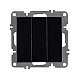 Выключатель Arvia Electric 50 07 2000 254 3 клавиши черный механизм