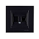 Розетка компьтерная Arvia Electric 50 07 2000 247 черный механизм