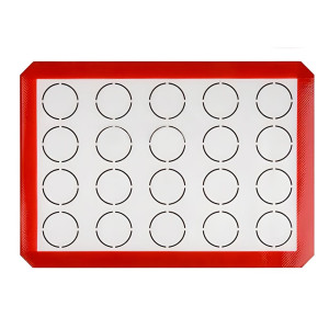 Коврик для выпечки и жарки Perfecto Linea 23-422957 c разметкой силиконовый 42*29.5 см