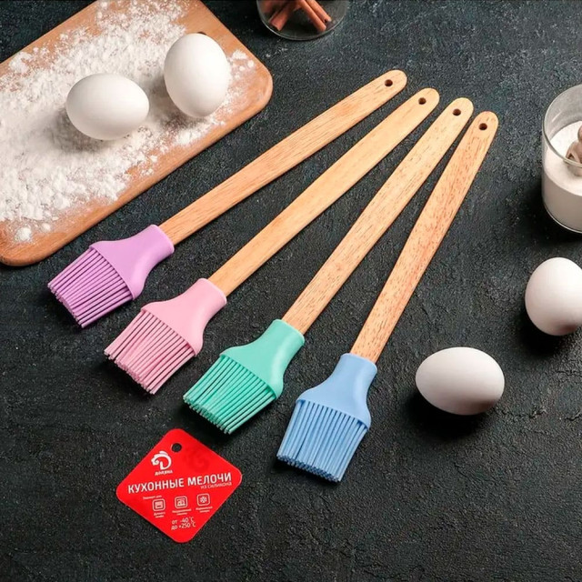 Кисть кулинарная Доляна Эко микс 5*29 см