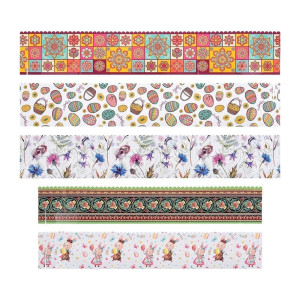 Набор ободков для куличей Marmiton Пасхальный 17335 бумажных 5 шт