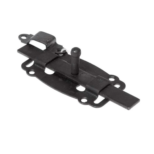 Задвижка дверная Starfix SMP-87764-1 плоская 100 мм оксид