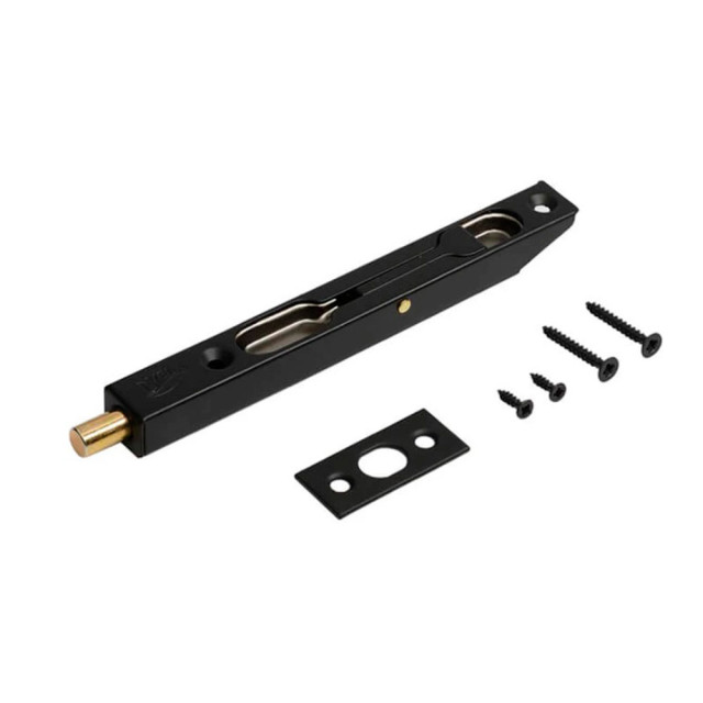 Шпингалет Vela FB-01-140-BL черный