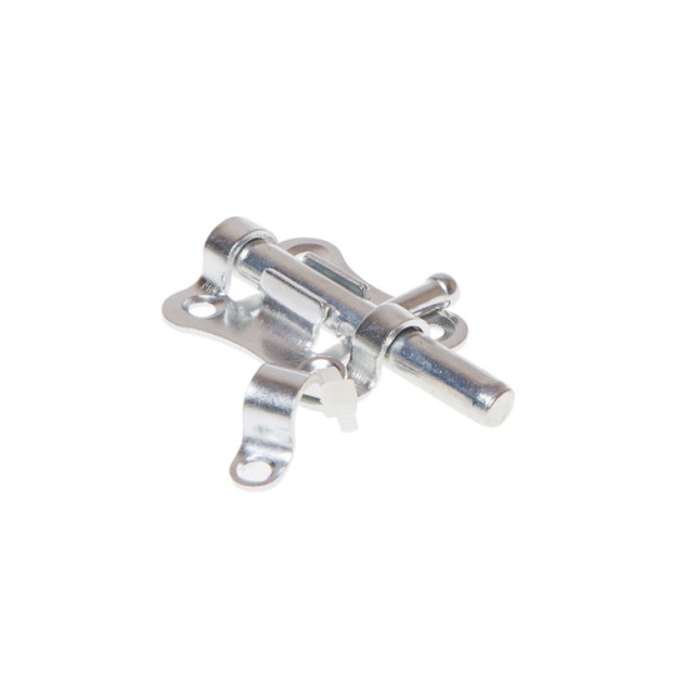 Шпингалет Starfix SMP-45718-1 40 мм белый цинк
