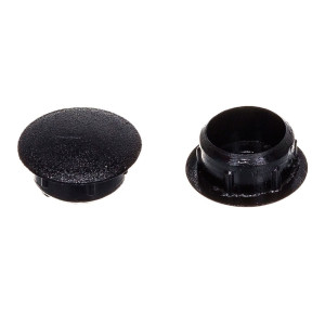 Заглушка под отверстие Starfix SMZ1-62536-30 декоративная 14 мм черная 30 шт