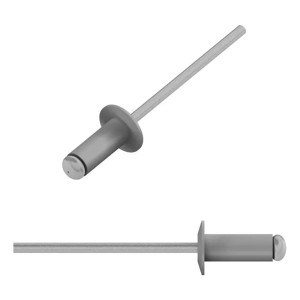 Заклепка вытяжная 3.2*8 мм Starfix SMZ1-20585-50 алюминий/сталь RAL 7004 сигнальный серый 50 шт