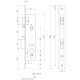 Замок врезной Apecs 7300-20-NIS