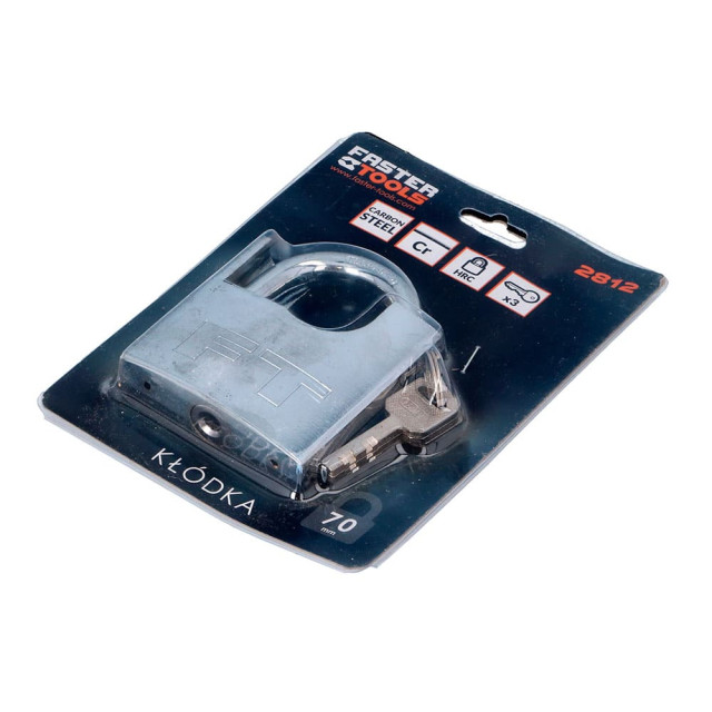 Замок навесной Faster Tools 2812 70 мм