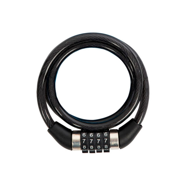 Замок велосипедный Park 288159 кодовый перекодируемый 8*800 мм