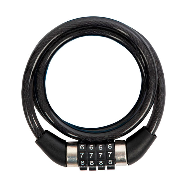 Замок велосипедный Park 288160 кодовый перекодируемый 8*1200 мм