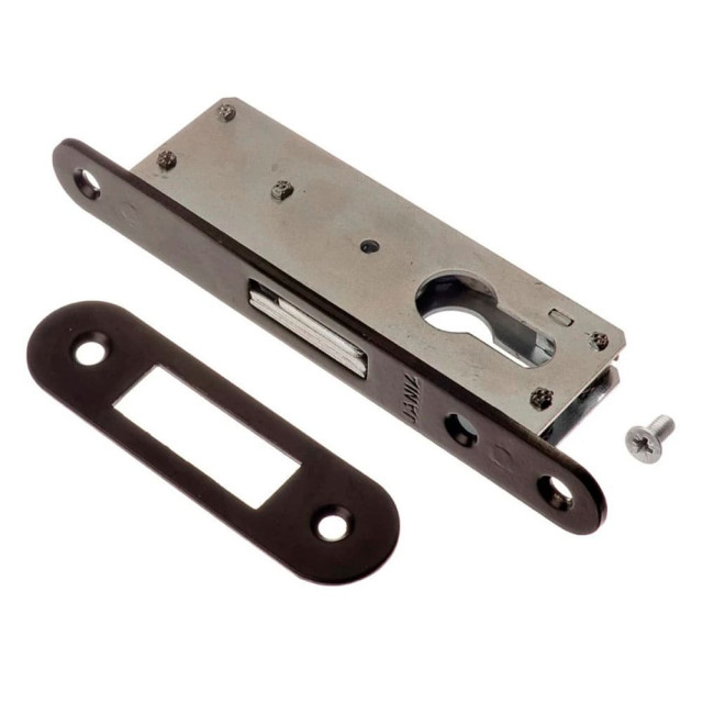 Замок калиточный Jania Z090 малый под цилиндр