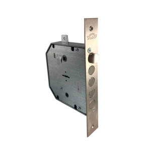 Замок врезной Эльбор Гранит 1.06.42 никель левосторонний