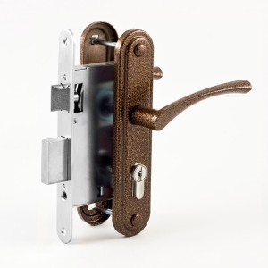 Замок врезной Зенит Омега ЗВ7 бронза