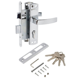 Замок врезной Vela 1601-CR 00006700 хром