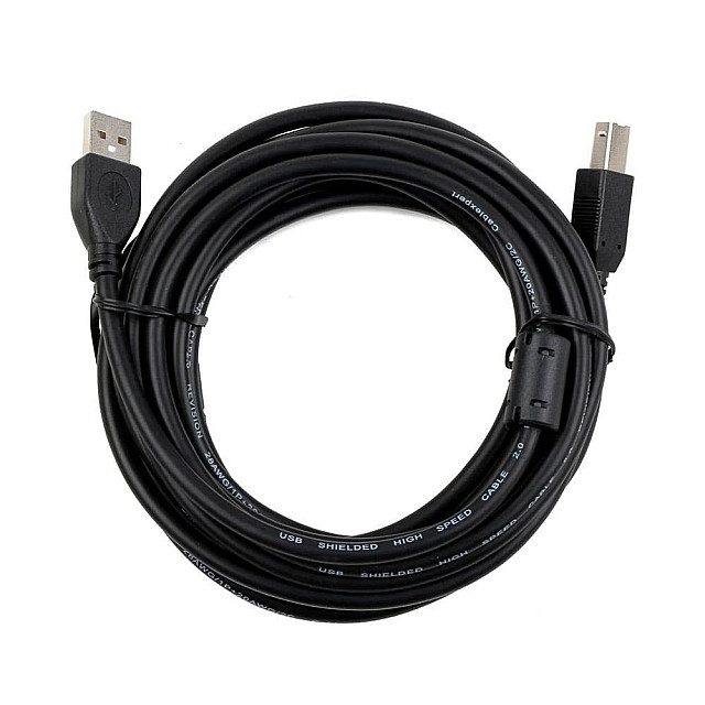 Кабель Cablexpert CCF2-USB2-AMBM-6 USB 2.0 Pro AM/BM черный 1.8 м
