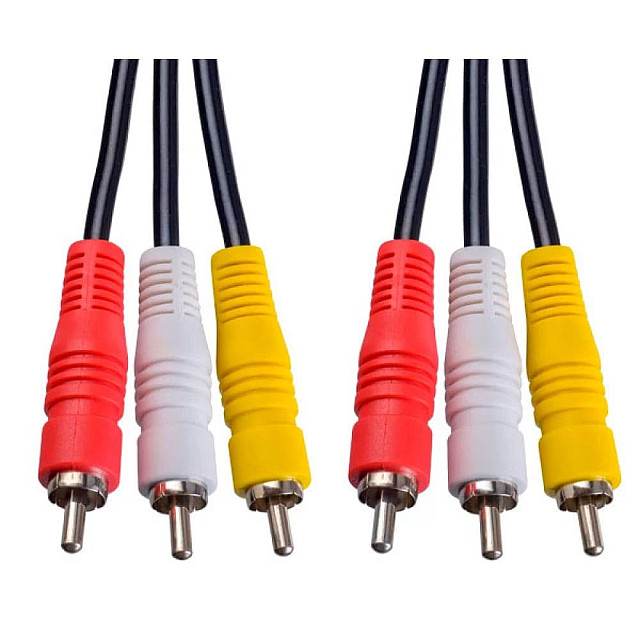 Кабель Perfeo R3103 3*RCA вилка 1.5 м