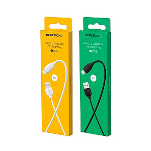 Кабель Borofone BX19 O1763 Lightning-USB белый 1 м