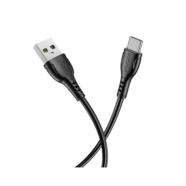 Кабель Borofone BX51 43930 Type-C - USB 3A черный 1 м