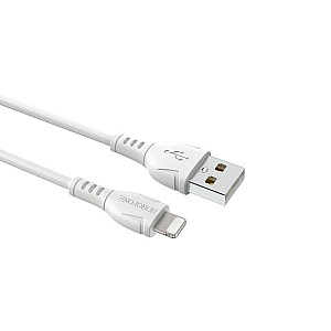Кабель Borofone BX51 43909 Lightning-USB 2.4A белый 1 м
