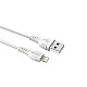 Кабель Borofone BX51 43909 Lightning-USB 2.4A белый 1 м