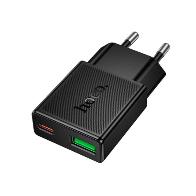 Зарядное устройство Hoco N73 PD20W+QC3.0 черный