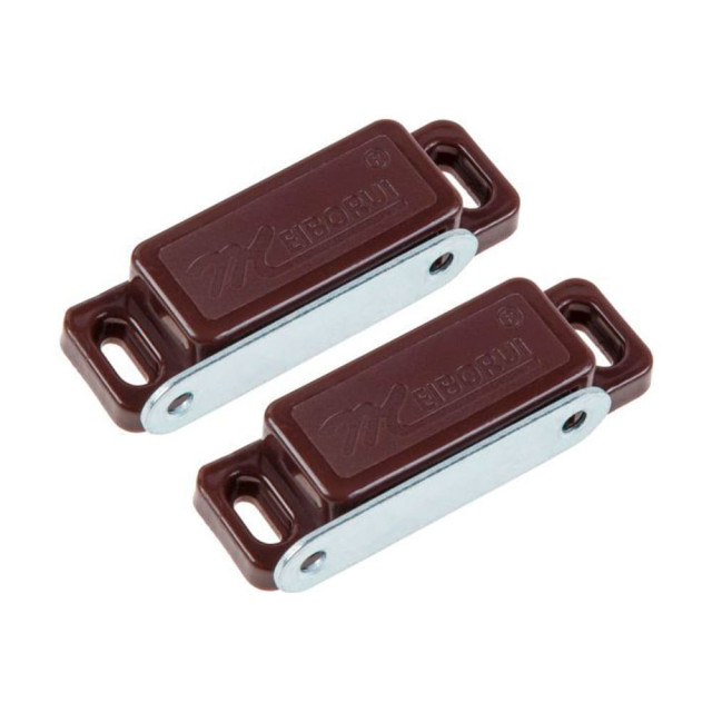 Защелка магнитная Starfix SMF-67885-2 45 мм коричневая 2 шт