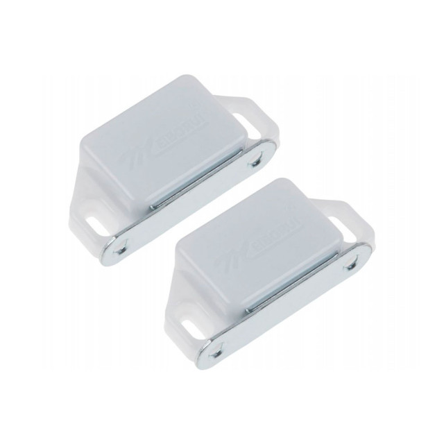 Защелка магнитная Starfix SMF-07509-2 55 мм белая 2 шт