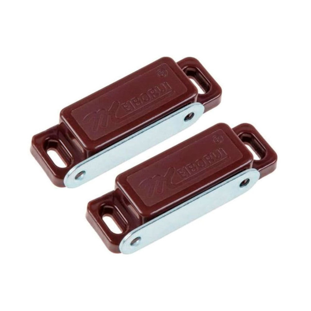 Защелка магнитная Starfix SMF-67914-2 74 мм коричневая 2 шт