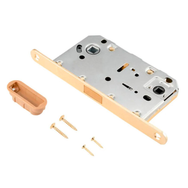 Защелка врезная Vela V1895-MSG магнитная матовое золото