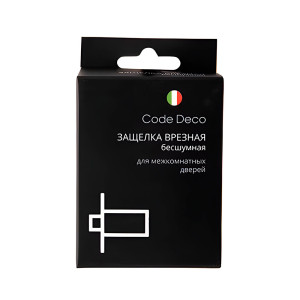 Защелка врезная Code Deco 5400-BLM
