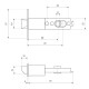 Защелка Avers 8083-05-G 00031336