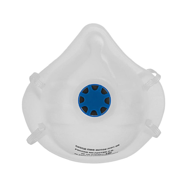 Полумаска фильтрующая Исток FFP1 NR формованная с клапаном выдоха