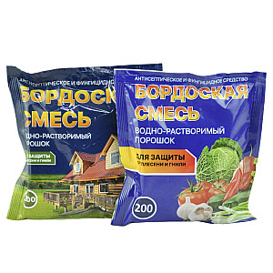 Бордоская смесь Домен для защиты от плесени и гнили 200 г