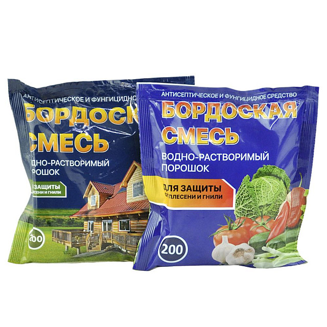 Бордоская смесь Домен для защиты от плесени и гнили 200 г