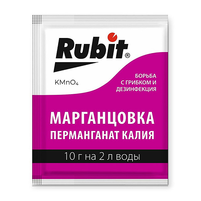 Перманганат Калия Rubit марганцовка 10 г